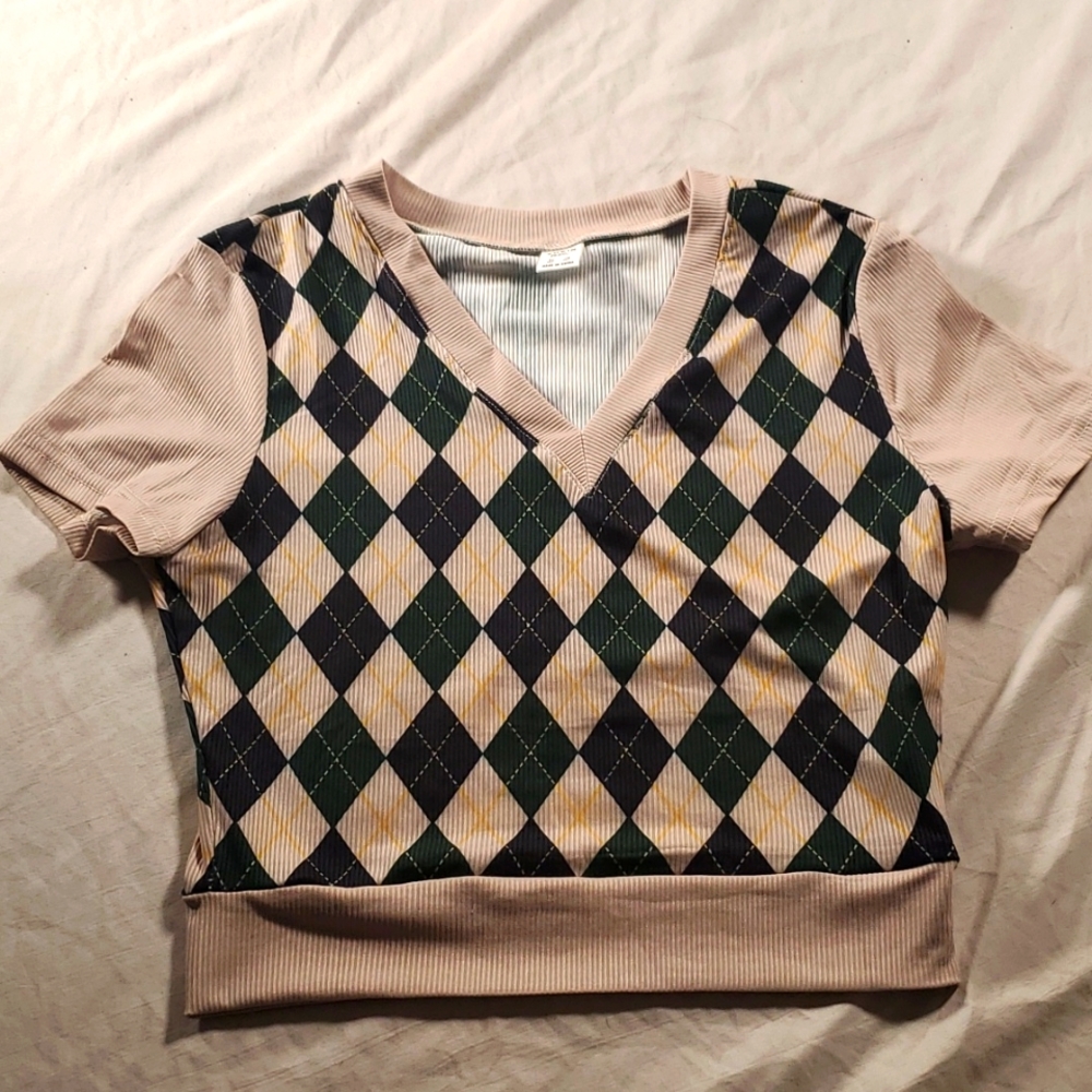 T-shirt, croped